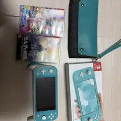 Nintendo Switch Lite ターコイズ 本体とゲーム2本