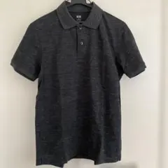 UNIQLO ダークグレー ポロシャツ Mサイズ