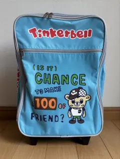 Tinkerbell 子供用キャスター付きキャリーバック