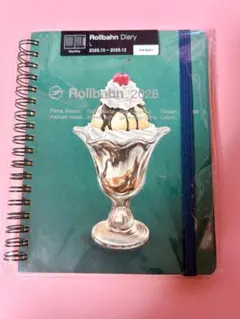 ロルバーンダイアリー 2026アメリカンスイーツ サンデー Lサイズ