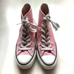 Converse ピンク ハイカットスニーカー　24