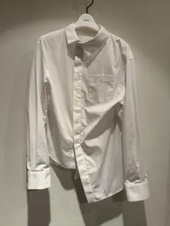 sacai アシンメトリーシャツ 白のサムネイル