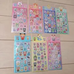 ベビースリー キラキラシール 7種類 セット シール