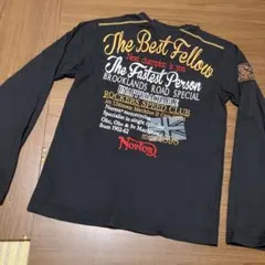 Norton バイクデザイン 長袖カットソー