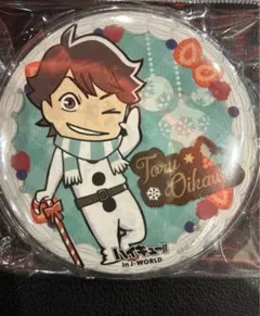 ハイキュー　Xmas2018 クリスマス J-WORLD　及川徹 缶バッジ