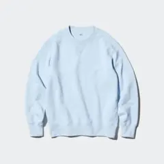 UNIQLO スウェットシャツ 469926 LIGHT BLUE サイズL