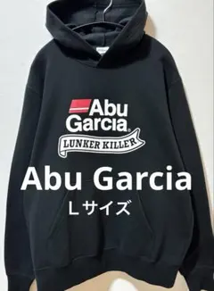美品　Abu Garcia アブガルシア　ビッグブランドロゴ　パーカー