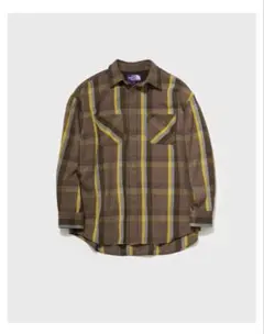THE NORTH FACE パープルレーベル XL チェックネルシャツ