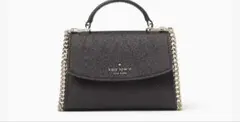 kate spade ダーシーグリッターファブリックマイクロトップハンドル