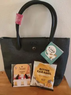 カルディ ネコの日プレミアム トートバッグ カレンダー ビターキャラメル3点