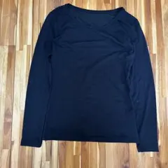 HEATTECH EXTRA WARM ブラック長袖シャツ Sサイズ