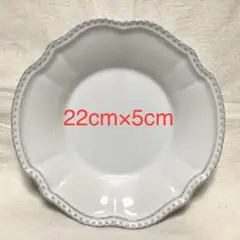 【新品未使用】Côté Table ホワイトプレート 22cm