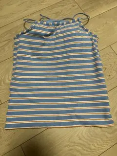 青オレンジボーダーキャミソールのサムネイル