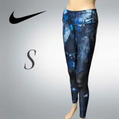 NIKE スポーツレギンス タイツ スパッツ サイケ柄のサムネイル