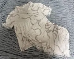 美品⭐︎SNIDEL HOMEリボン柄ルームウェア上下セットのサムネイル