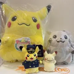 劇場限定　ミュウと波動の勇者ルカリオ　ピエロピカチュウぬいぐるみ　未開封 ピエロピカチュウぬいぐるみ ミュウと波動の勇者ルカリオ 劇場限定