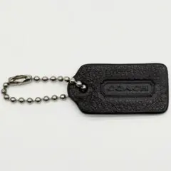OLD COACH Mini Leather Hangtag Charm