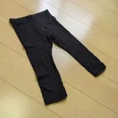 黒のキッズレギンス 130cm