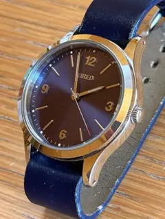 WIRED 腕時計 キレイなダークブルー