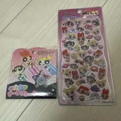 パワーパフガールズ プチドロ　パワパフ　おはじきシール 2枚　国内正規品