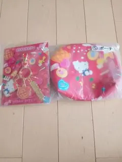 【値下げ】ハローキティ50周年あたりくじ キーホルダー＆ポーチまとめ売り