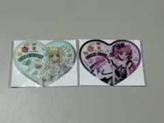 未使用　ハートコースター プリキュア かっぱ寿司 キュアズキューン　キュアキッス