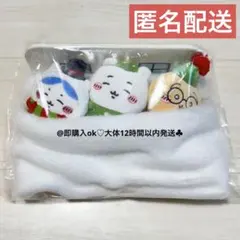ちいかわ ハッピーホリデーなマスコット おやすみベッド ハチワレ うさぎ