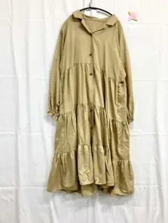 ＠お11　apres jour　ワンピース　F　フリー　ベージュ