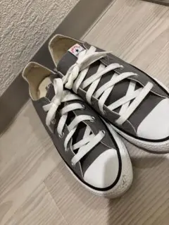 コンバース グレー ローカット スニーカー
