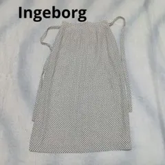 Ingeborg ⭐ドット柄 タイトスカート ホワイト 　PINK HOUSEのサムネイル