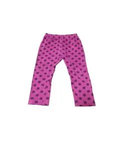 訳あり　UNIQLO ベビー レギンス 90cm ピンク 水玉
