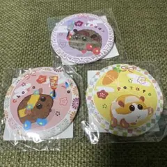PUI PUI モルカー　オンラインくじ　ポテト　チョコ　テディ　缶バッジ