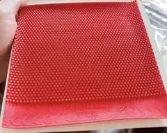 完全アンチ　赤　粒高 イボ　ラバー　卓球　粒高　SCHMERZ シュメルツ　Y2