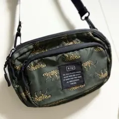 KiU ミニショルダーバッグ　2way レオパード