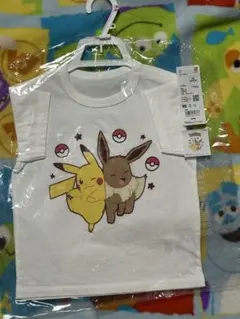UNIQLO ポケモン Tシャツ 半袖ピカチュウ イーブイ 90cm 新品未使用