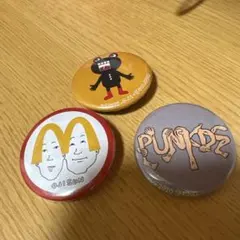 ojisun パンクドランカーズ　缶バッチ3点