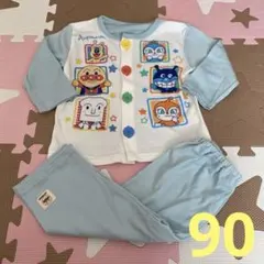新品未使用　アンパンマン バイキンマン　薄手長袖パジャマ　男の子　90センチ