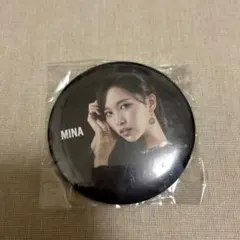 TWICE MINA 缶バッジ 直径約7cm