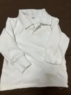 白　裏起毛　トレーナー　100