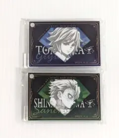 鬼滅の刃 モクテル 第二弾コレクションロト アクリルチャーム 義勇、実弥