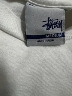 Vintage Stüssy ホワイト Tシャツ M