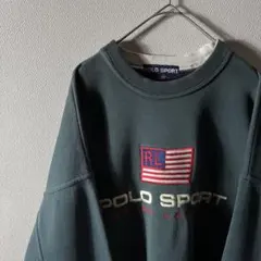 超激レア‼️90s POLO SPORT RALPH LAUREN グリーン 緑