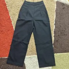 plst ワイドパンツ ネイビー