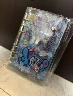 エンジェルブルーA6シャカシャカノート　シール帳 カバー