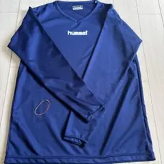 hummel JASPO 160 ネイビー 長袖シャツ