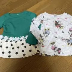 長袖カットソー、ロンT 2枚まとめセット　ミニー他