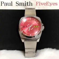 ✨レア✨Paul Smith ポールスミス ファイブアイズ ホリゾンタル レッド