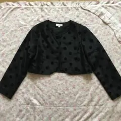 エニィファム　黒色ボレロ　130 140