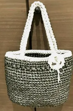 麻紐&ズパゲッティ♡トートバック♡マルシェバック♡麻紐バック