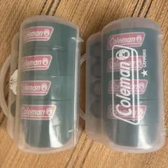 Coleman コールマン レジャーコップセット グリーン 8個セット